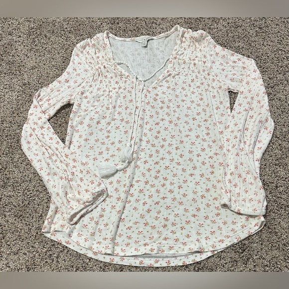 🌸 Lucky Brand Floral Long Sleeve Top - 🌸 - Picture 9 of 10